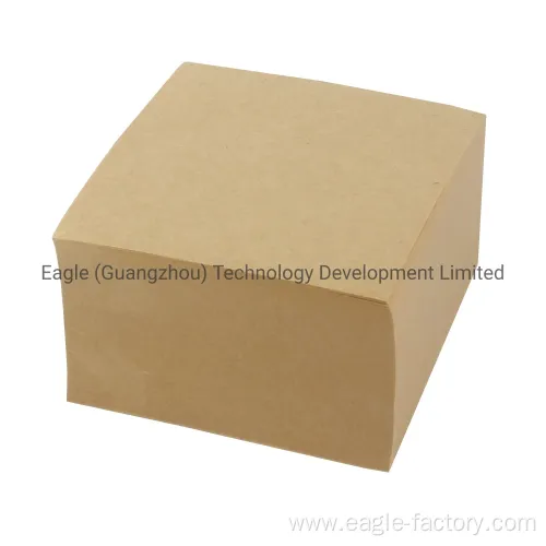 Kraft Paper Block Memo Pad for Office